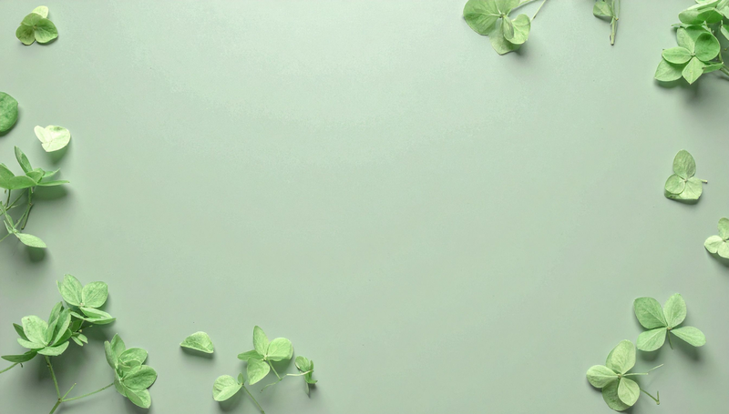 Hình nền PowerPoint xanh lá pastel 1