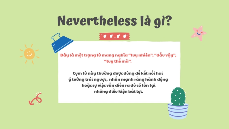 Nevertheless là gì 1