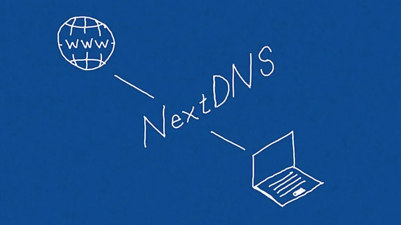 NextDNS can thiệp vào quá trình chuyển đổi tên miền