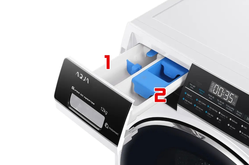 ngăn chứa nước xả của máy giặt aqua - loại 1