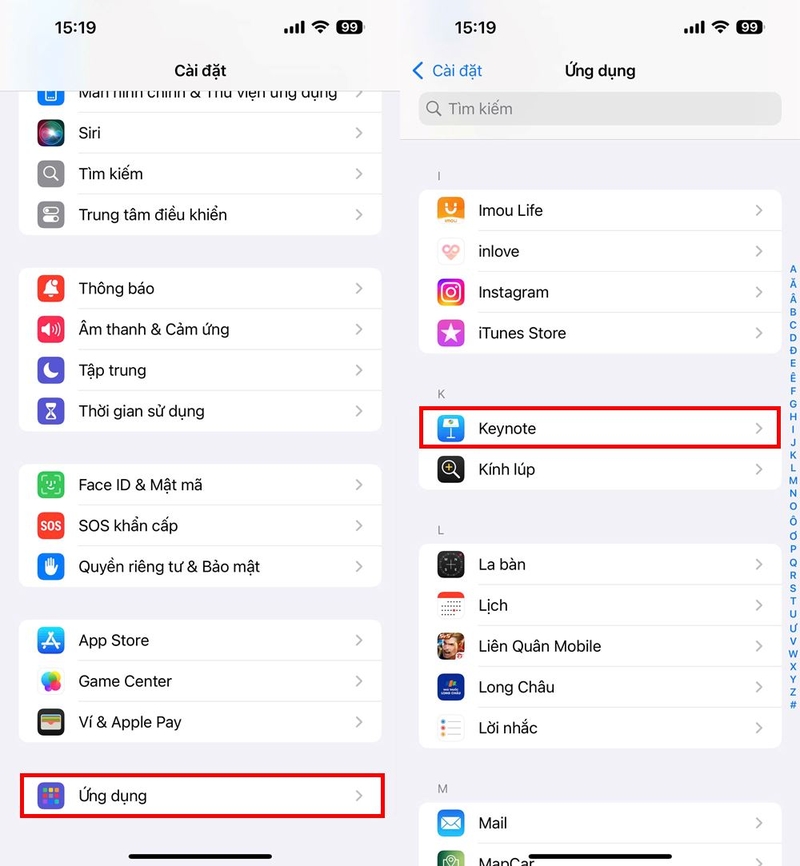 Cách ngăn Keynote lưu file tự động vào iCloud ảnh 1