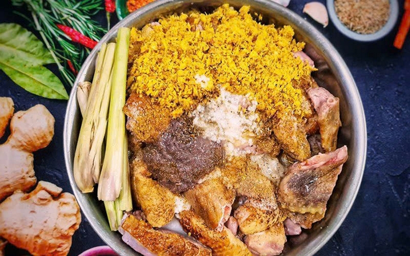 ngan nấu giả cầy kiểu Nghệ An ảnh 3