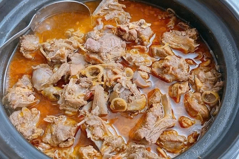 ngan nấu giả cầy kiểu Nghệ An ảnh 4