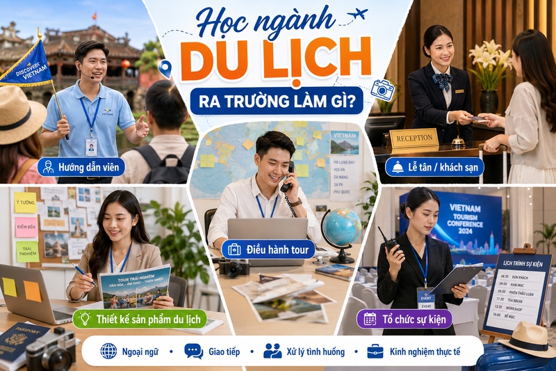 Học ngành du lịch ra trường làm gì