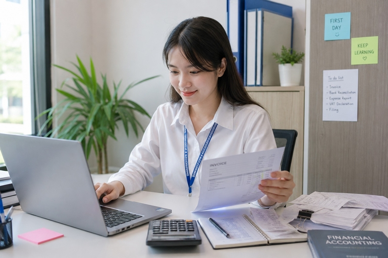 Lương kế toán mới ra trường bao nhiêu