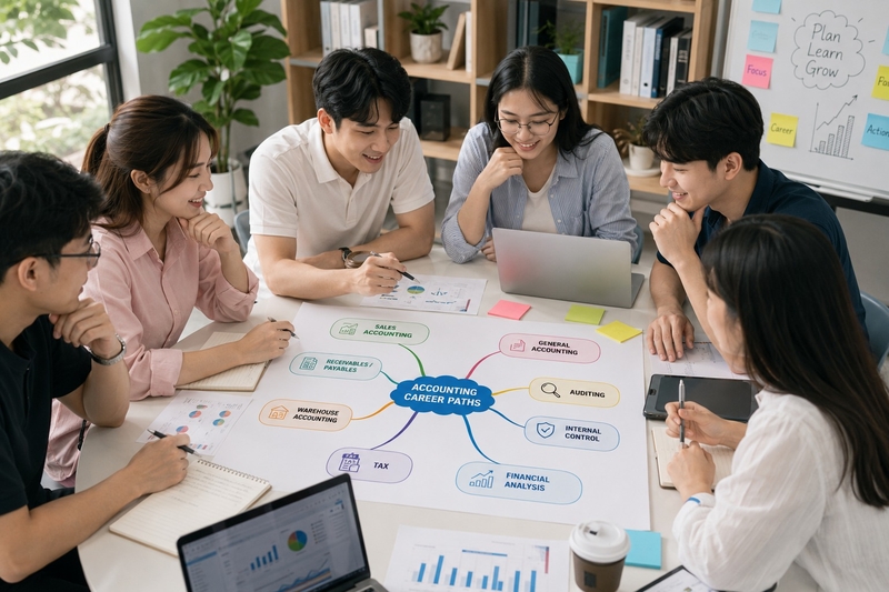Học kế toán ra làm những vị trí nào