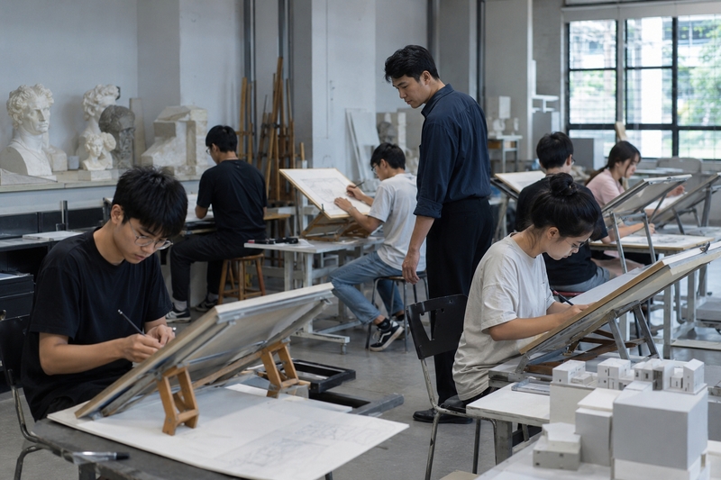ngành kiến trúc thi khối nào ảnh 2