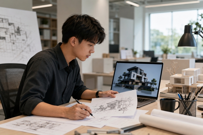 ngành kiến trúc thi khối nào ảnh 5