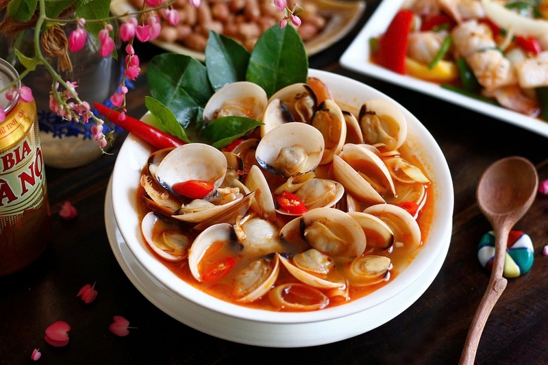 ngao hấp dứa ảnh 6