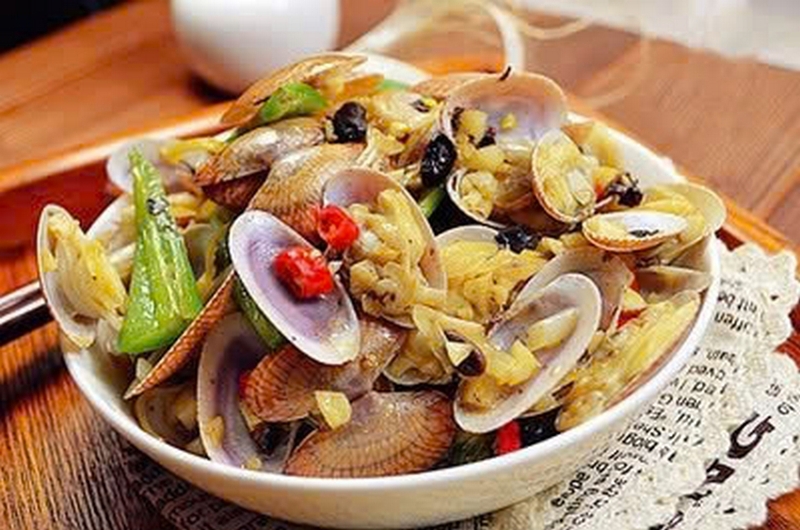 nghêu xào chua ngọt ảnh 5