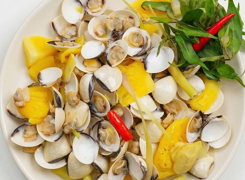 nghêu xào chua ngọt ảnh 6
