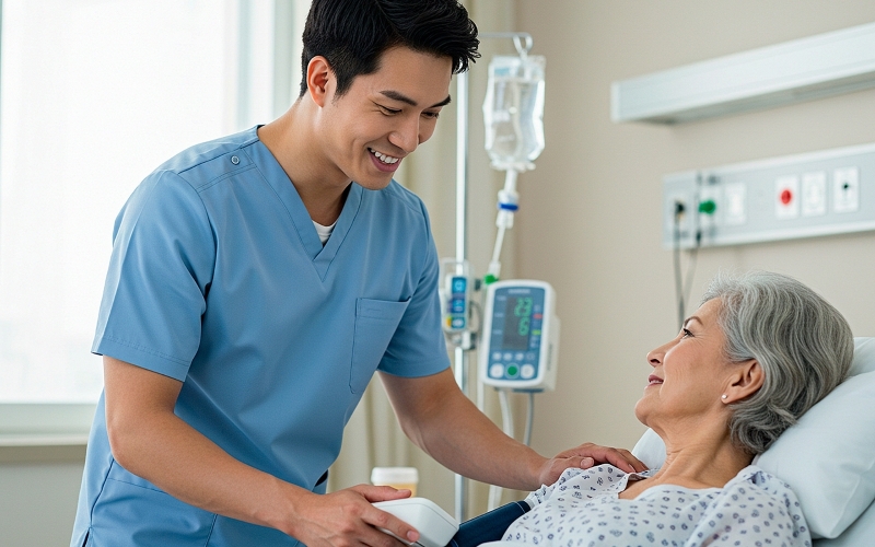Hỗ trợ y tế và dịch vụ khám chữa bệnh