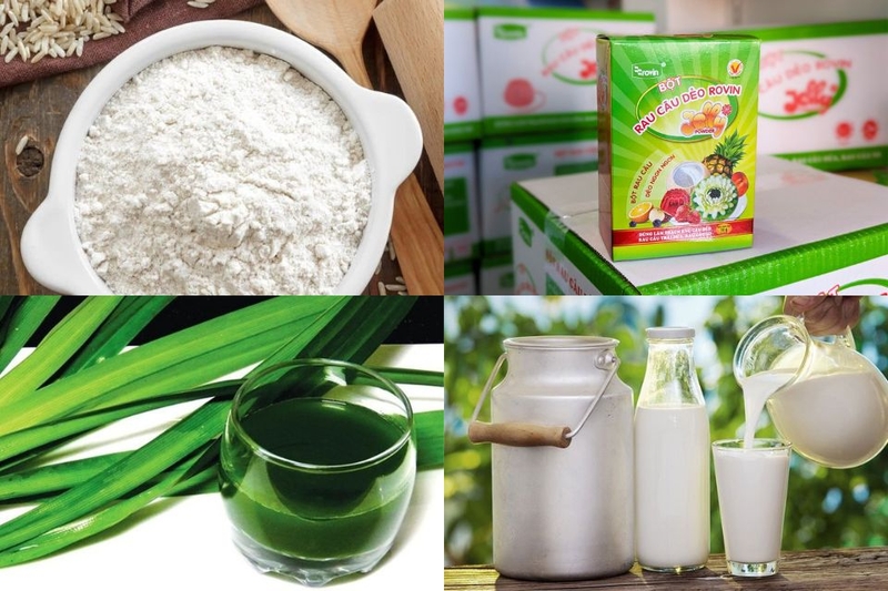 nguyên liệu chè caramen thập cẩm