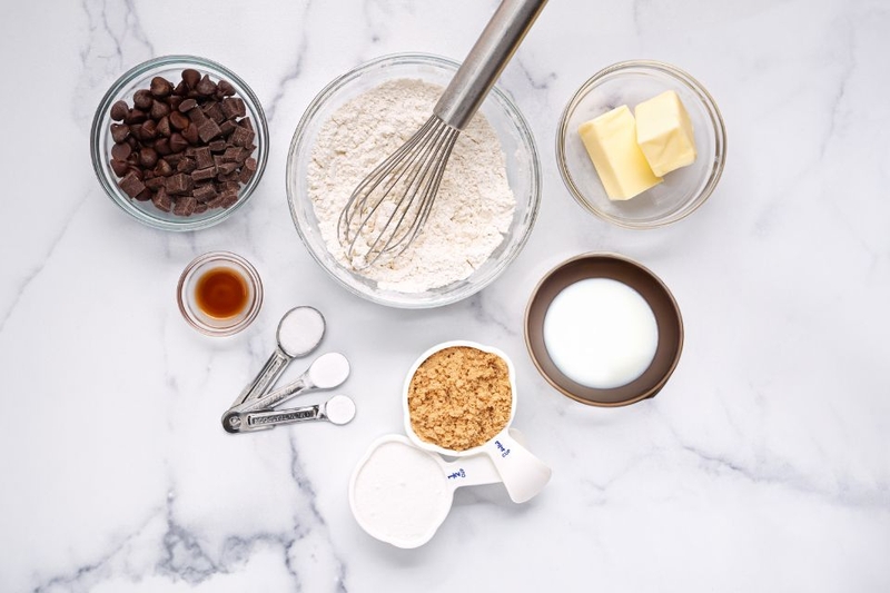 nguyên liệu làm bánh quy