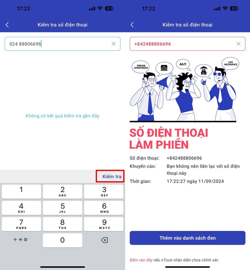 Cách nhận biết số điện thoại lừa đảo trên điện thoại bằng nTrust ảnh 5