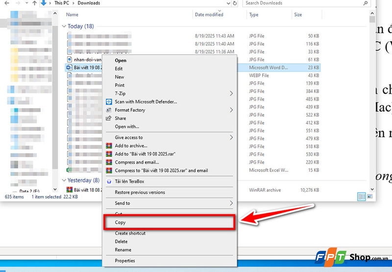 Nhân đôi văn bản trong Word - 07