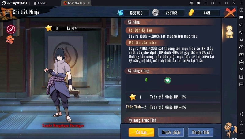 Nhẫn Giả Truyền Thuyết Ninja mạnh nhất