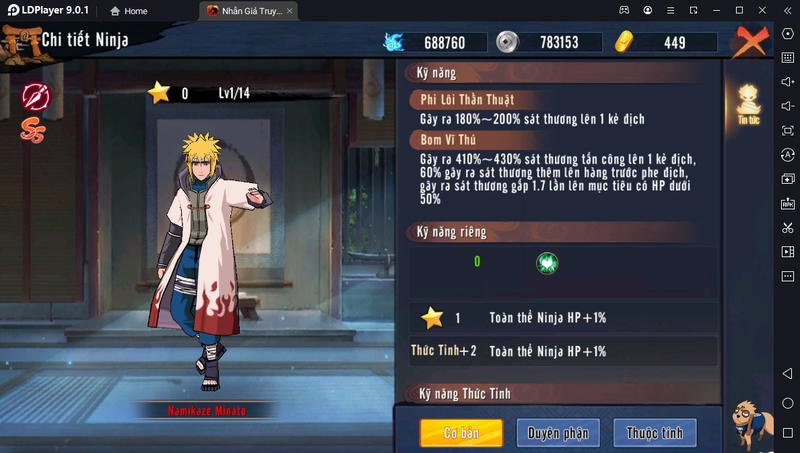 Nhẫn Giả Truyền Thuyết Ninja mạnh nhất