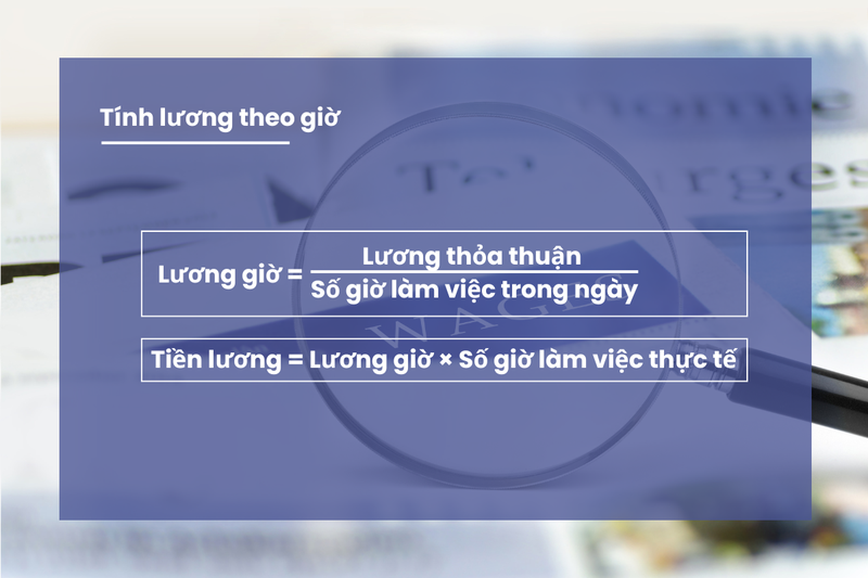 Tính lương theo giờ