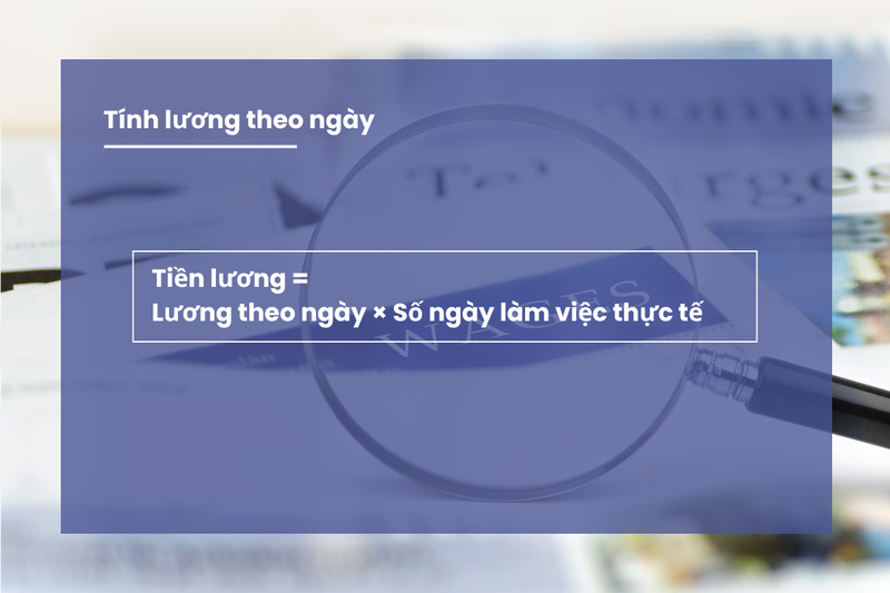 Tính lương theo ngày
