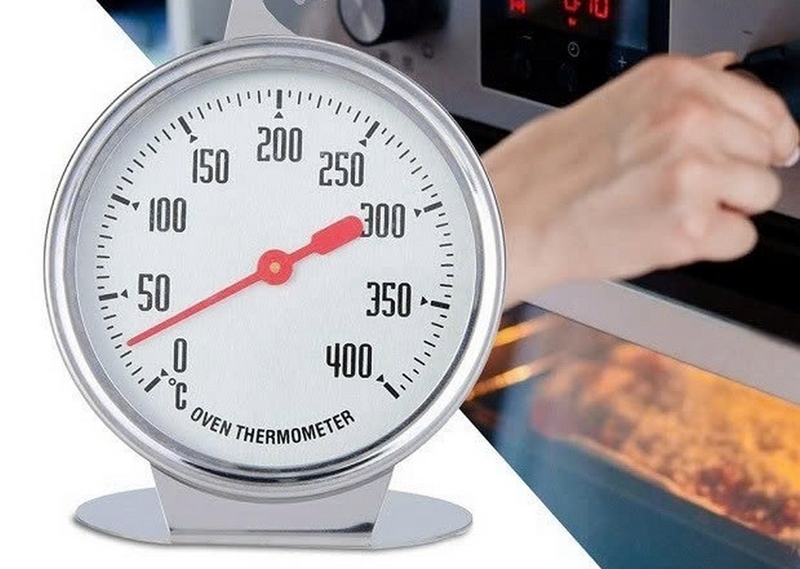 Nhiệt kế lò nướng ảnh 1