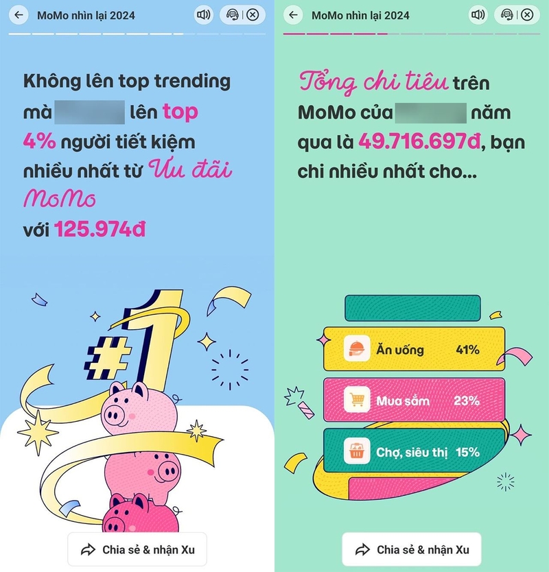 Cách xem Cùng nhìn lại 2024 với MoMo ảnh 4