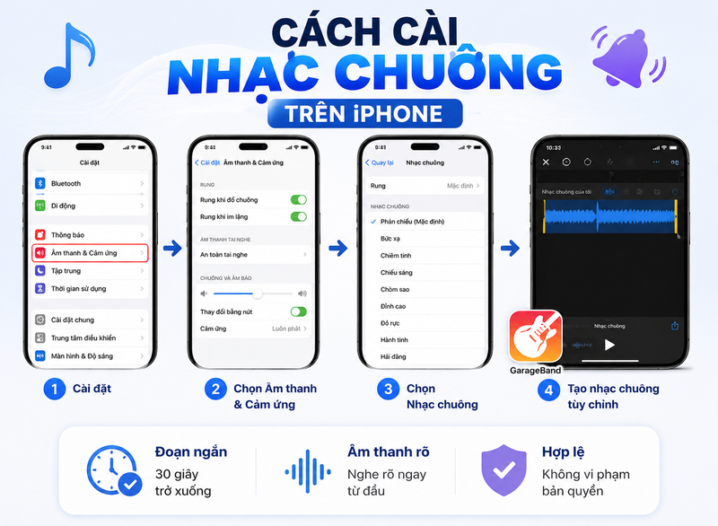 những bài nhạc chuông miễn phí hay nhất 5