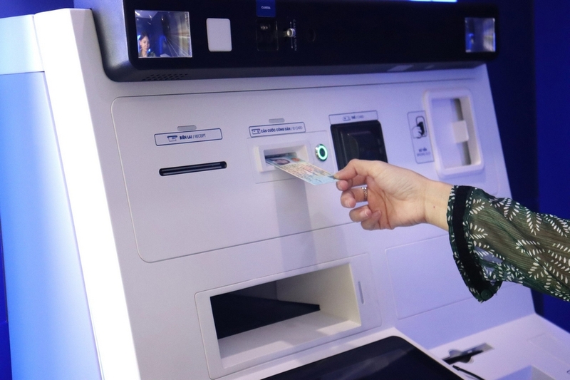 những cây atm có thể nộp tiền ảnh 2