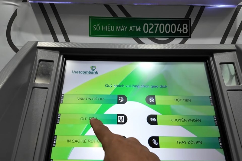 những cây atm vietcombank có thể nộp tiền (ảnh 2)