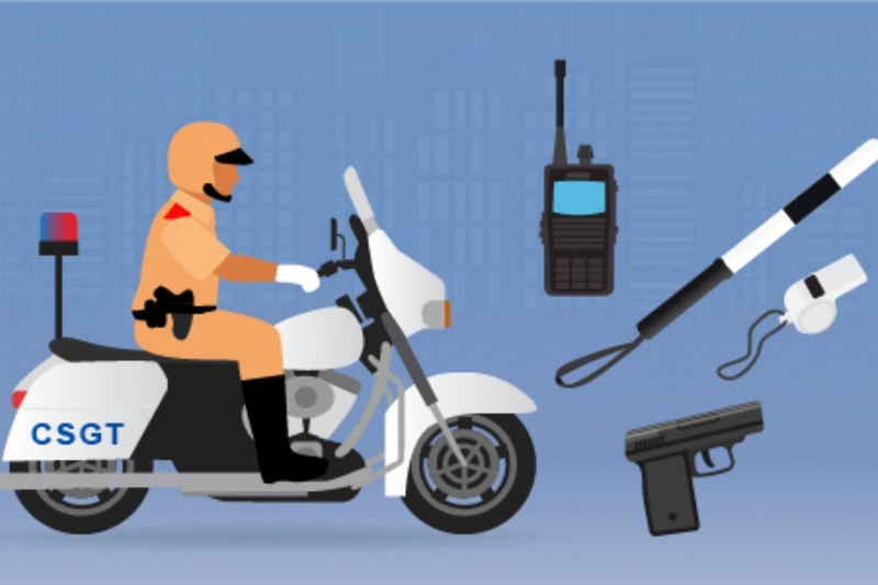 Hỗ trợ giảm bớt áp lực cho lực lượng cảnh sát giao thông