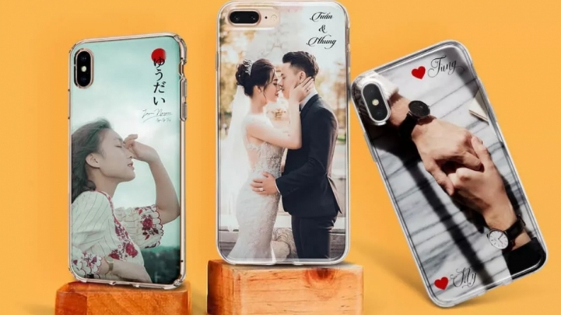 Bạn có thể yêu cầu bên bán in hình người yêu, gia đình, thú cưng, nhân vật hoạt hình