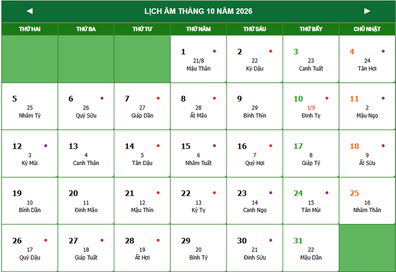 Ngày đẹp tháng 10/2026 1