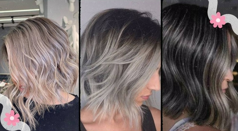 Nhuộm balayage tóc ngắn 1