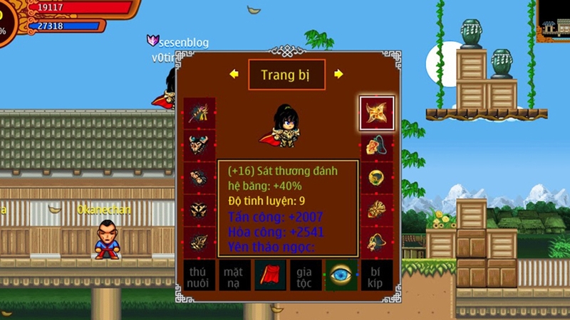 Hệ thống nâng cấp trang bị linh hoạt