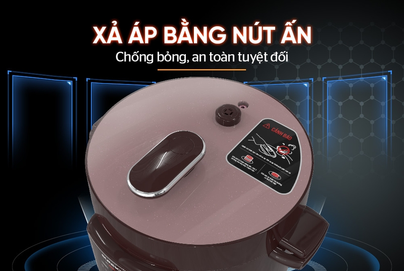 Nồi áp suất điện Sunhouse 4 lít SHD1540 - hình 7
