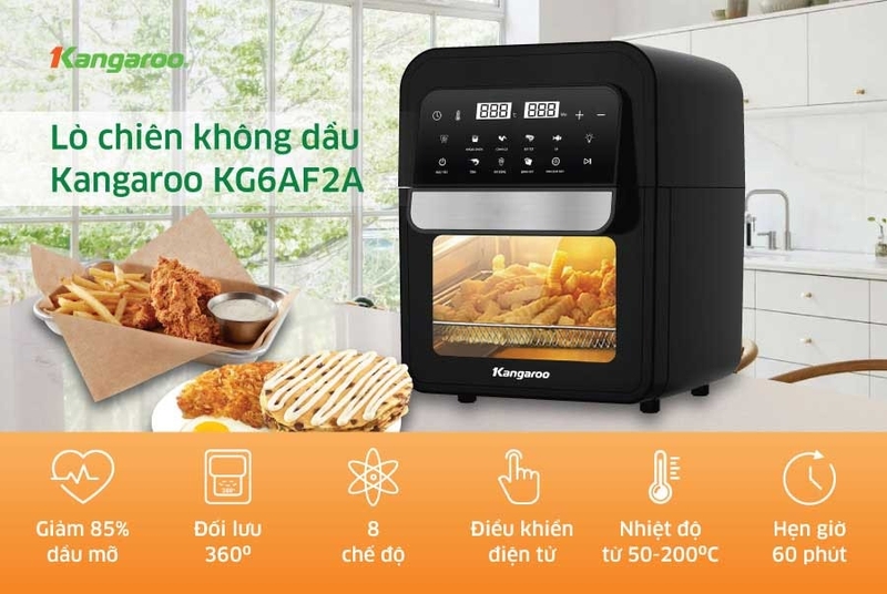 nồi chiên không dầu Kangaroo tốt nhất 2025 4