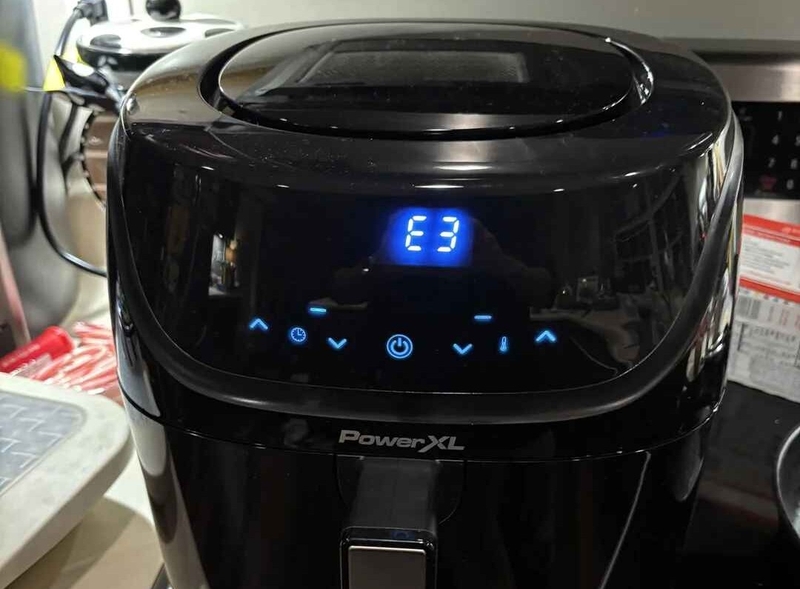 nồi chiên không dầu báo lỗi E3 hình 2