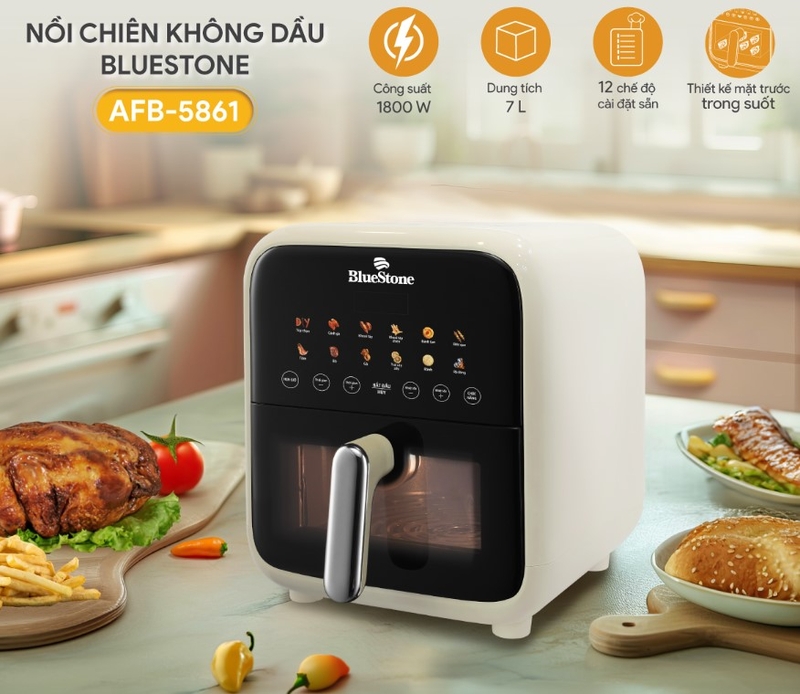Nồi chiên không dầu Bluestone loại nào tốt ảnh 17