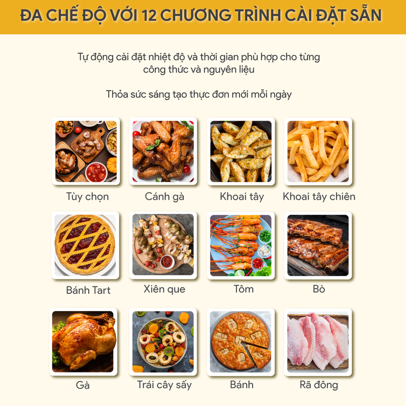 Nồi chiên không dầu Bluestone loại nào tốt ảnh 20