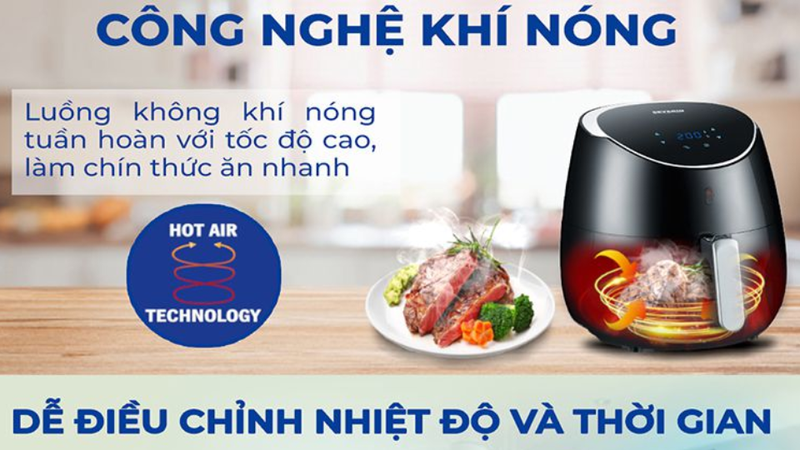 Nồi chiên không dầu của Đức 6