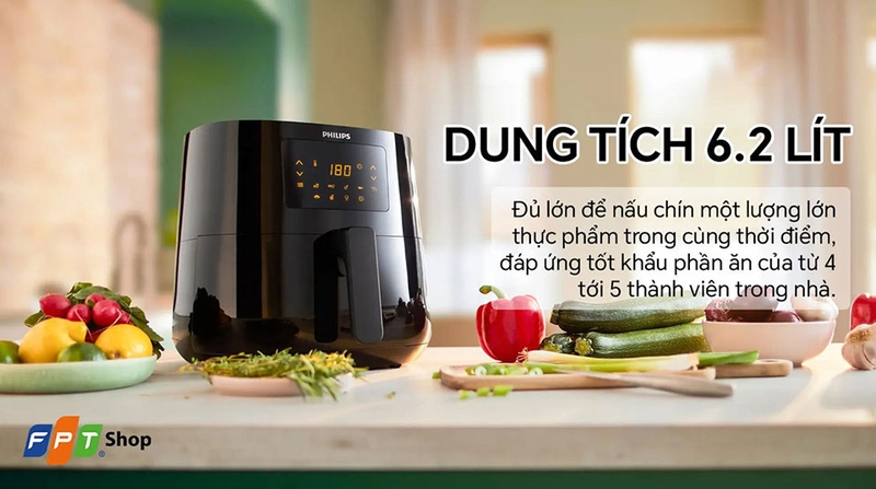 Top nồi chi&ecirc;n kh&ocirc;ng dầu cửa ngang tốt nhất 2026 - 04