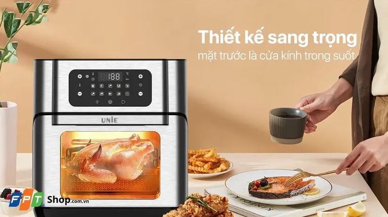 nồi chiên không dầu dung tích khủng 2