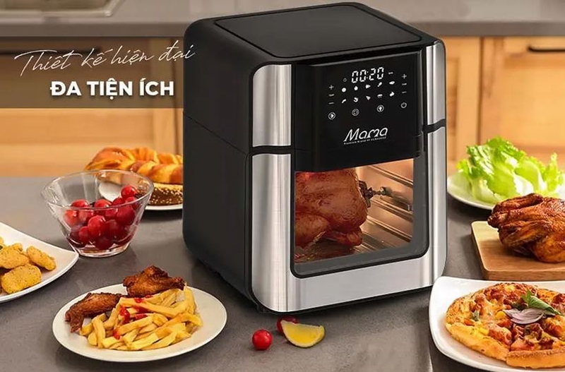 nồi chiên không dầu dung tích khủng 3