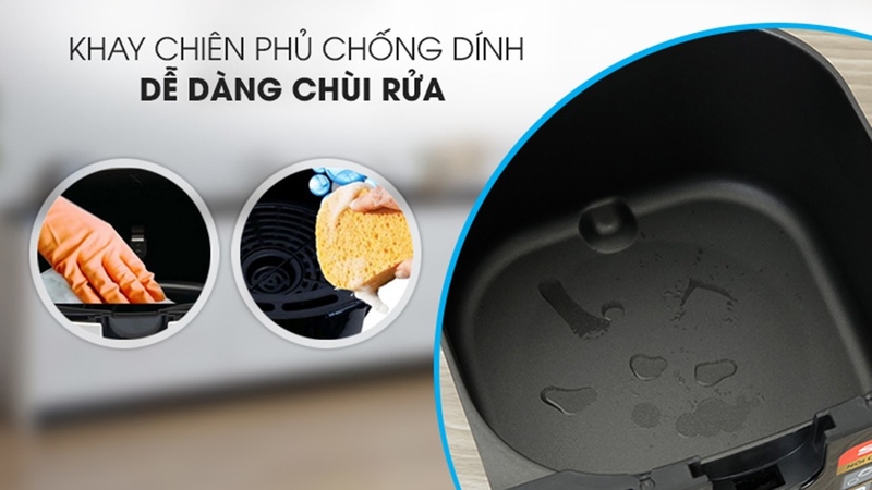 nồi chi&ecirc;n kh&ocirc;ng dầu gi&aacute; rẻ dưới 2 triệu tốt nhất 2026 8