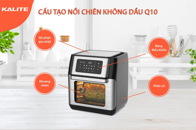 Nồi chiên không dầu nào tốt cho gia đình đông người 2