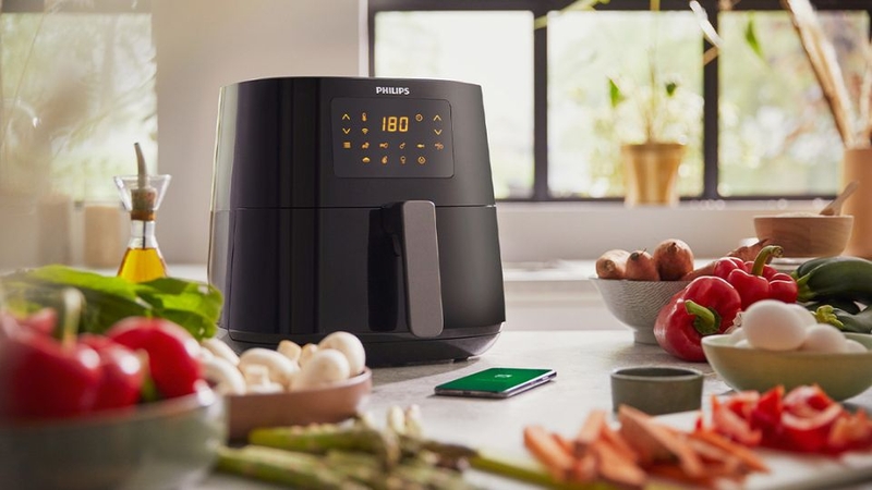 Nồi chiên không dầu Philips HD9280/90 6.2 lít