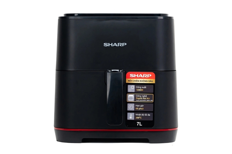 nồi chi&ecirc;n kh&ocirc;ng dầu sharp b&aacute;n chạy nhất 2026 h&igrave;nh 3