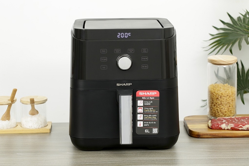 nồi chiên không dầu Sharp tốt nhất 2025 1