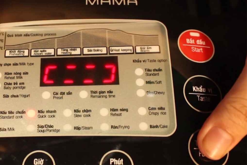 Phím bấm bị liệt hoặc đơ