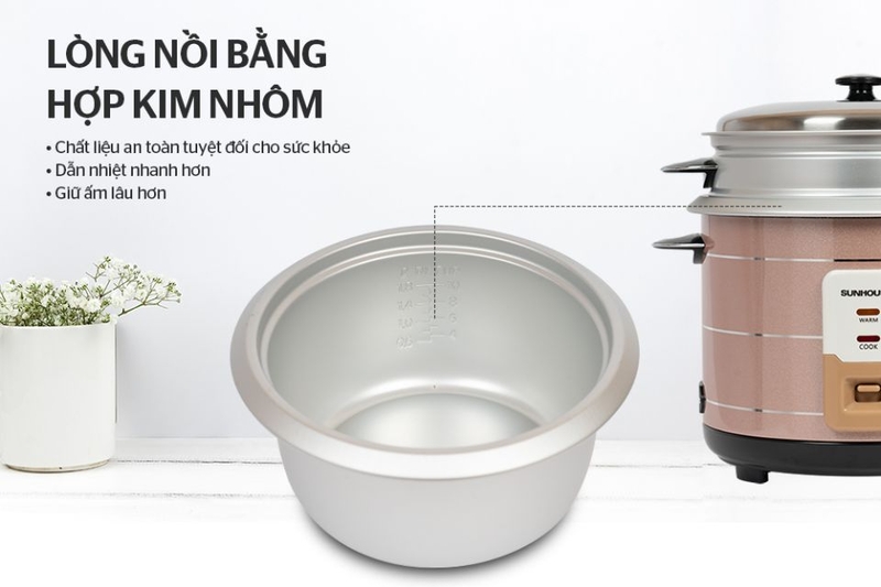 nồi cơm điện nắp rời 2